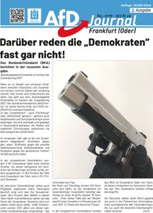 Cover of AfD FFO Journal - Ausgabe 3